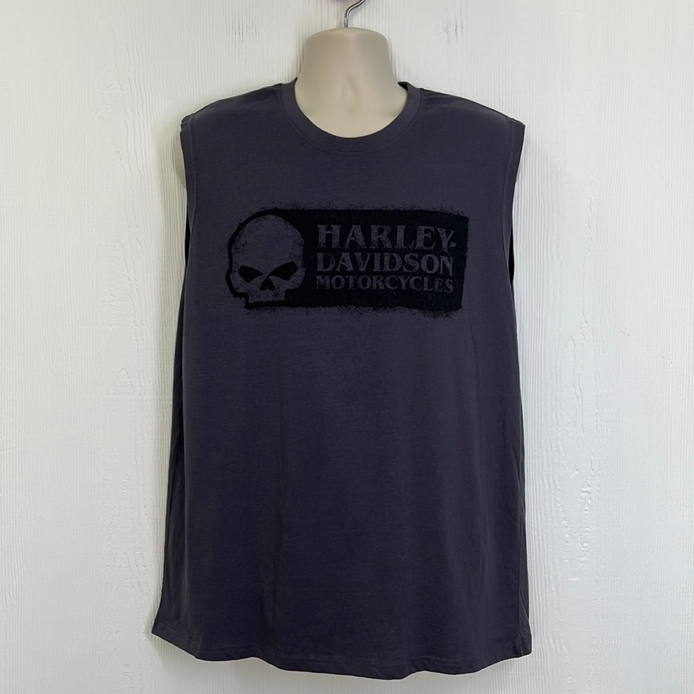 Harley Davidson - Hot Woman Walking An Alligator Ft Lauderdale Tank Size XL
